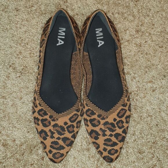 Mia Kerri Woven Pointy Toe Flat sz 8.5 - Picture 3 of 7